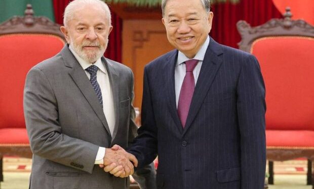 Lula discute acordo sobre aviação, carne e Brics no Vietnã