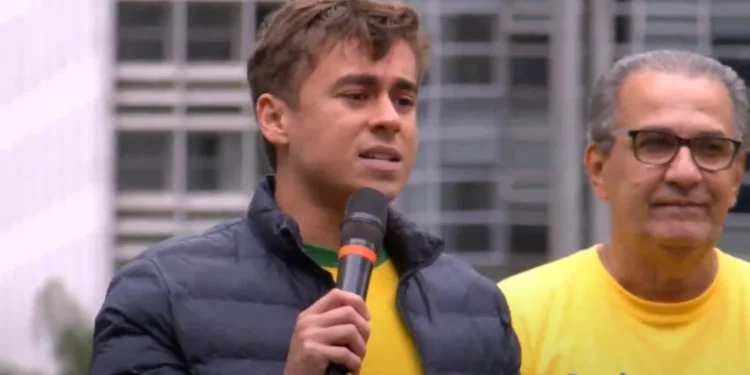 Nikolas chama Moraes de covarde e compara Barroso a bandido em ato por anistia