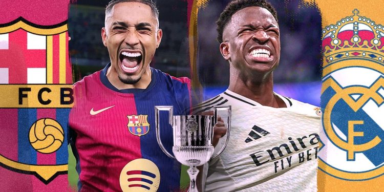 Barcelona x Real Madrid na final da Copa do Rei